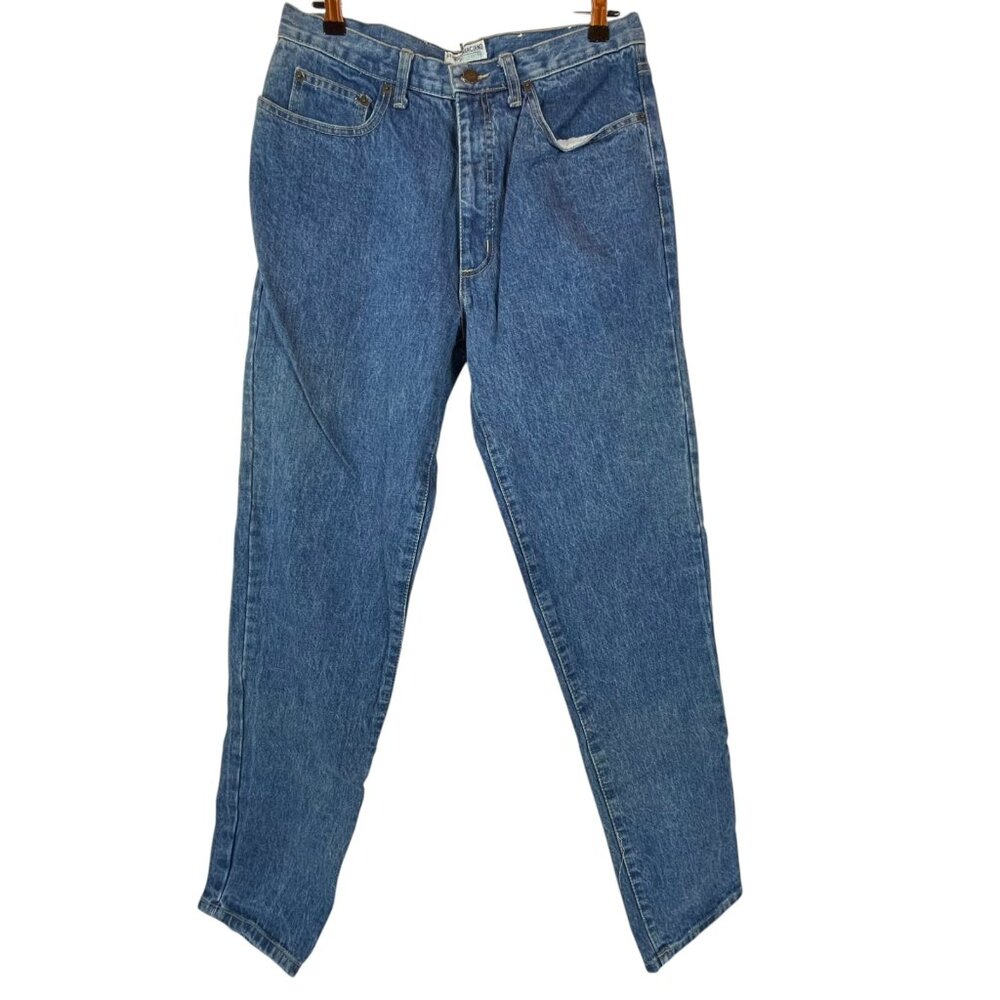 Vintage Guess Jeans Sz 34‎ Mens Baggy Straight Blue Denim 90s Y2K